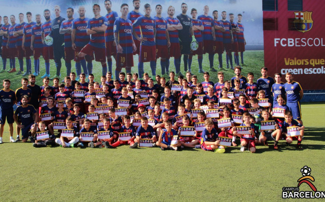Кампус Барселона отново набира деца влюбени във футбола от 8