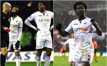 Жесток шамар за Суонси – двама основни играчи приключиха