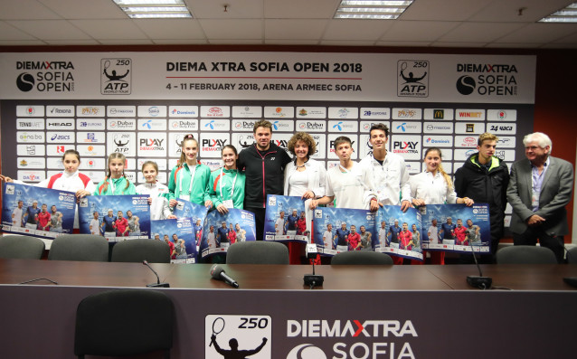 Голямата звезда на DIEMA XTRA Sofia Open Стан Вавринка предизвика