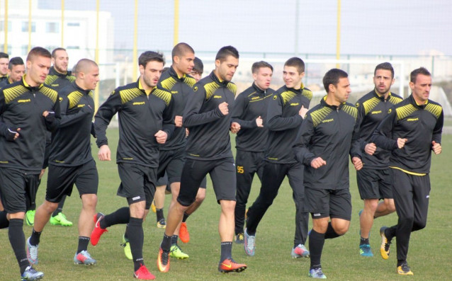 Отборът на Ботев поднови тренировки след почивния ден, който футболистите