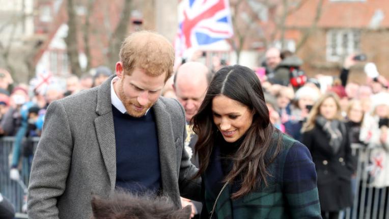  Мегън Маркъл и принц Хари влюбени в Единбург 
