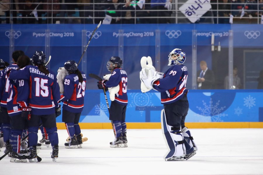 Сборният хокеен тим на Корея с исторически гол на Игрите1