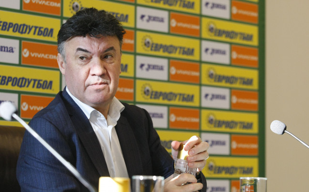 Новият стар президент на Българския футболен съюз Борислав Михайлов сподели че