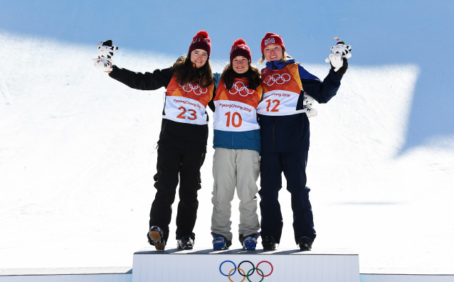 Сара Хьофлин спечели олимпийската титла в дисциплината слоупстайл в ски-свободния
