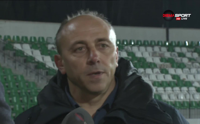 Наставникът на Черно море Илиан Илиев коментира поражението с 1 4