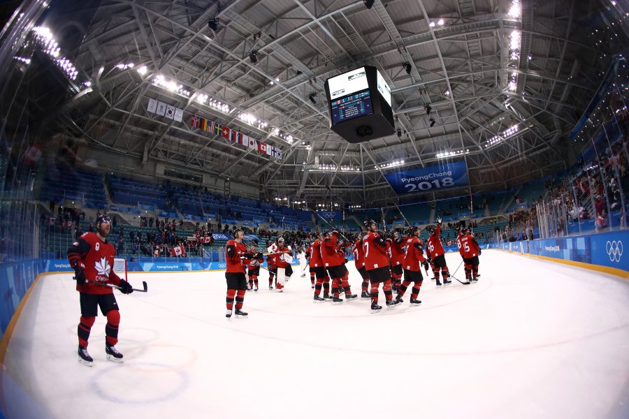 Канада се класира за полуфиналите на олимпийския турнир по хокей1