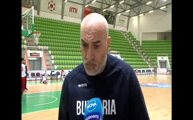 Старши треньорът на националния отбор на България по баскетбол Любо