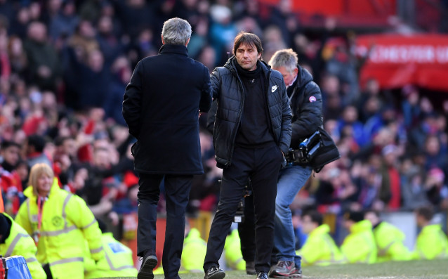 Мениджърът на Манчестър Юнайтед Жозе Моуриньо заяви че здрависването между