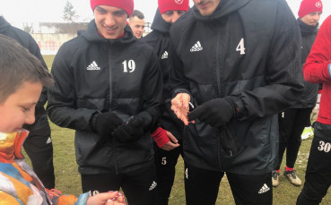 Малчуган изненада футболистите на ЦСКА