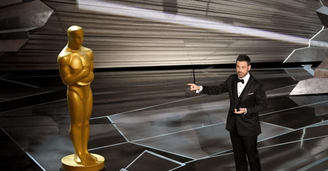Водещият на 90 ата церемония за връчване на наградите Оскар Джими