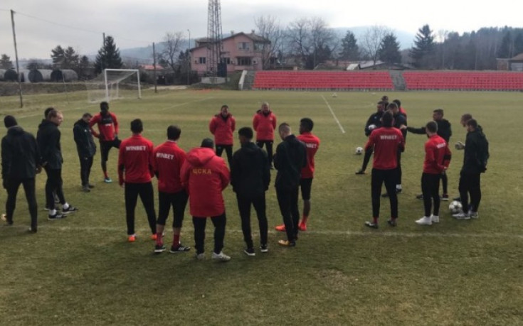 ЦСКА започна подготовка за Етър, ще търси 3-те точки