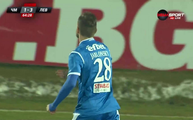 Давид Яблонски бе избран за Играч на мача между Черно