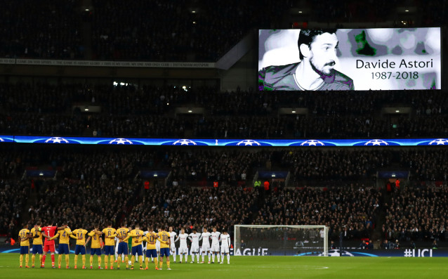 Джорджо Киелини едва сдържа сълзите си докато траеше минутата мълчание в