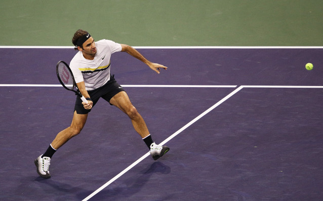 Роджър Федерер бе на път да започне с победа участието
