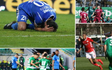 Луд и борбен ЦСКА, мъка в синьо и всичко важно от уикенда в Първа лига