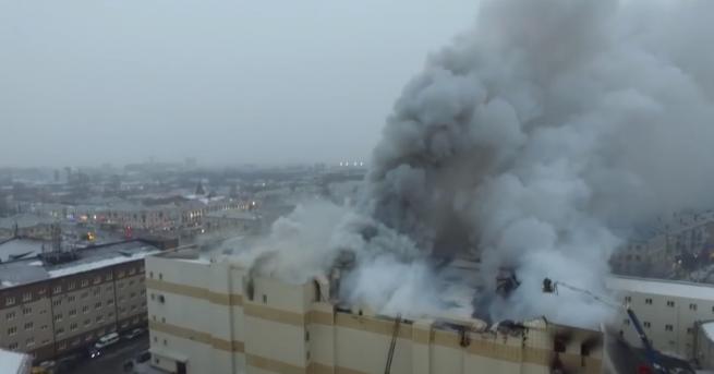37 жертви и 42 ранени след пожар в търговския център в руския