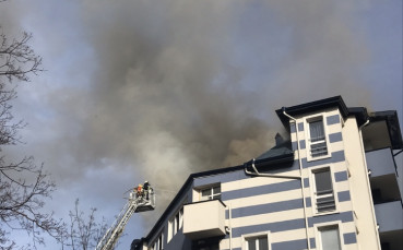 Пожар избухна в хотел с юноши на ЦСКА, няма пострадали
