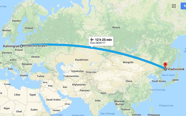 Над 10 хиляди километра трябваше да измине руски футболен тим