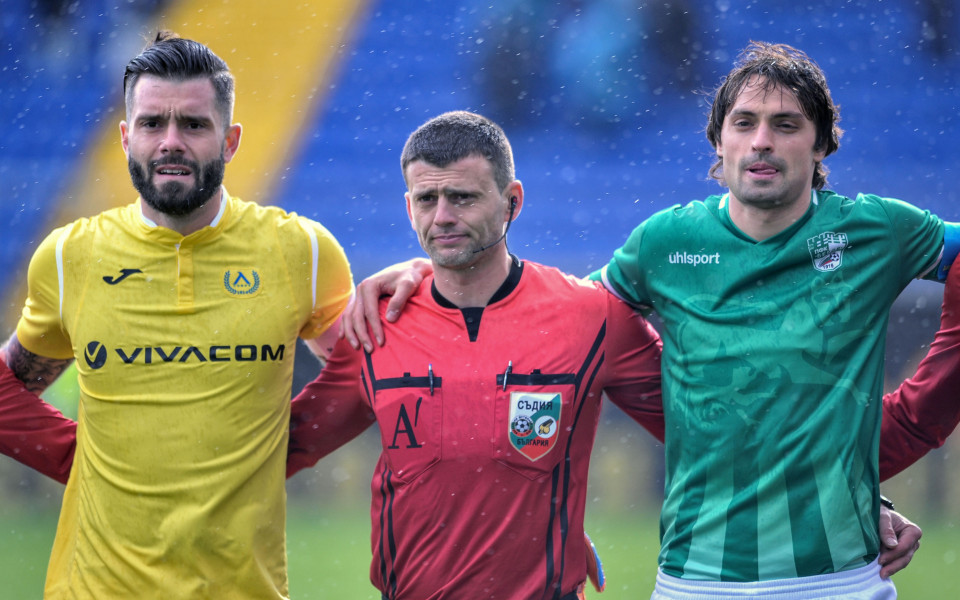 Сблъсъкът Левски Берое в СНИМКИ БГ Футбол Първа лига Gong.bg