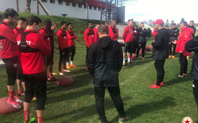 Футболистите на ЦСКА започнаха подготовка за предстоящото гостуване на Лудогорец