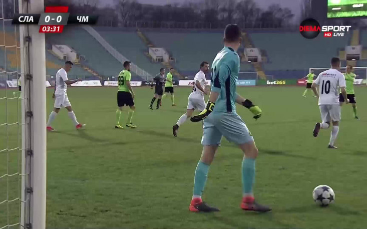 Славия - Черно море 0:1 /първо полувреме/