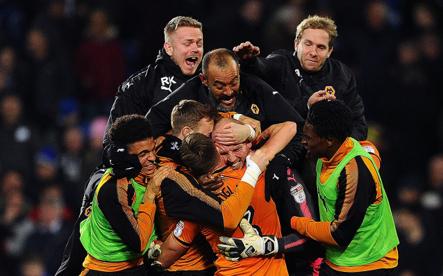 Уулвърхемптън спечели дербито между първия и втория в Чемпиъншип след