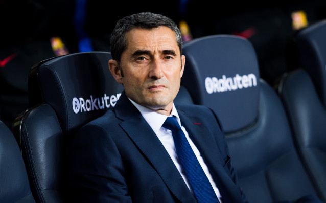 Наставникът на Барселона Ернесто Валверде демонстрира смиреност след победата с