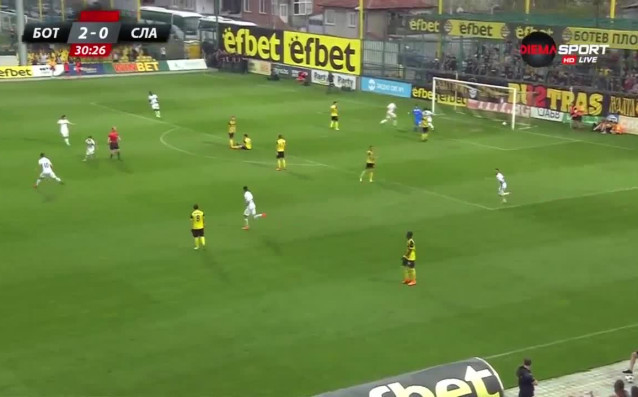Ботев взе крехък аванс срещу Славия преди реванша от полуфиналите
