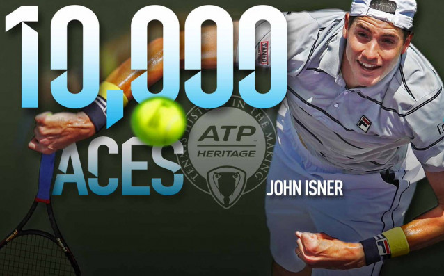 Американецът Джон Иснър влезе в много елитния клуб на тенисисти
