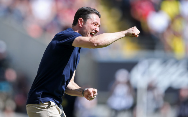 Старши треньорът Нико Ковач е щастлив от спечелването на Купата