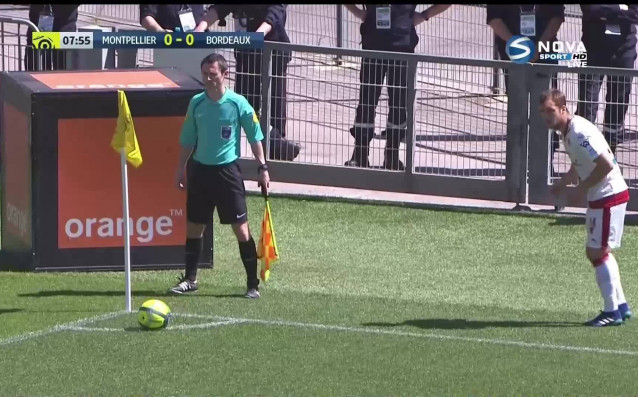 Монпелие Бордо 0 1 първо полувреме 33 и кръг Лига 1