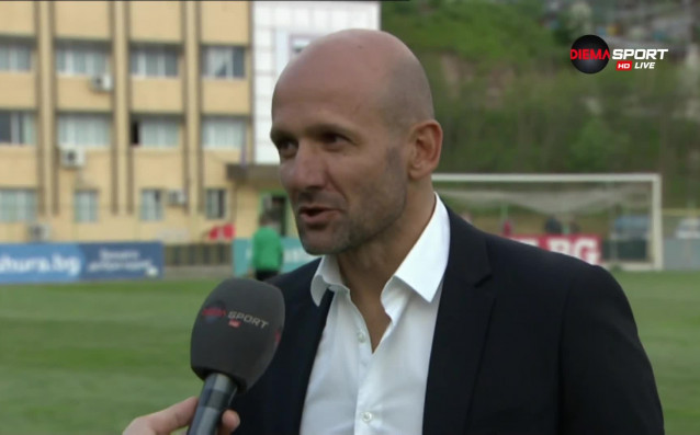 Наставникът на Пирин Милен Радуканов похвали тима на Черно море