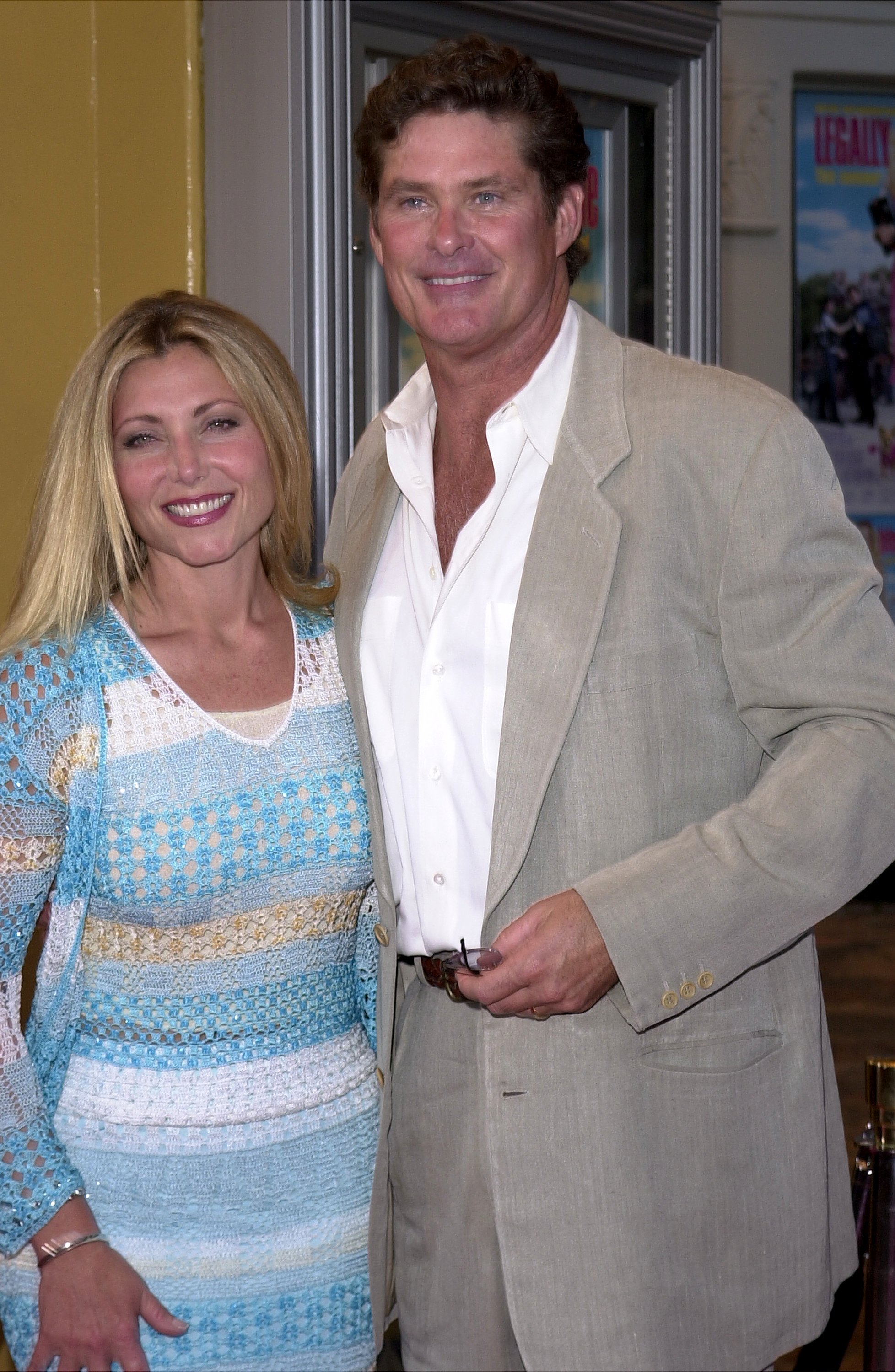 1989 - Дейвид Хаселхоф и Памела Бах, които се развеждат през 2006 г.