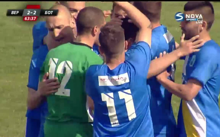 Попадението на Денислав Станчев срещу Ботев Пд