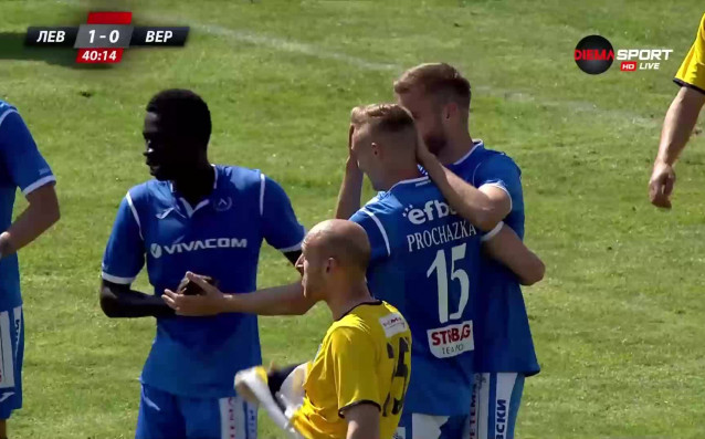 Левски поведе на Верея в мача от 31 ия кръг