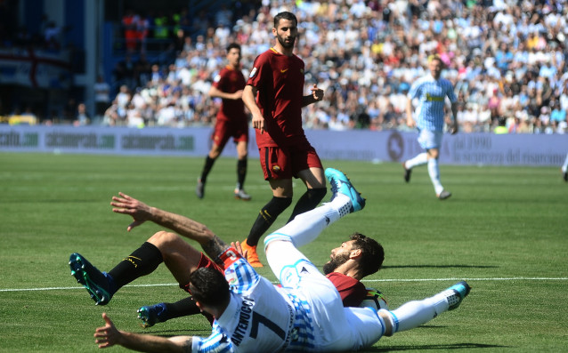 Единственият останал италиански участник в евротурнирите Рома загря по перфектен