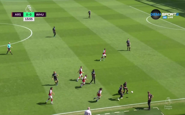 Арсенал и Уест Хем се оттеглиха на почивка при резултат