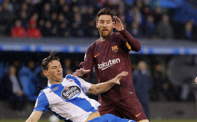 Лео Меси наниза хеттрик при успеха на Барселона срещу Ла