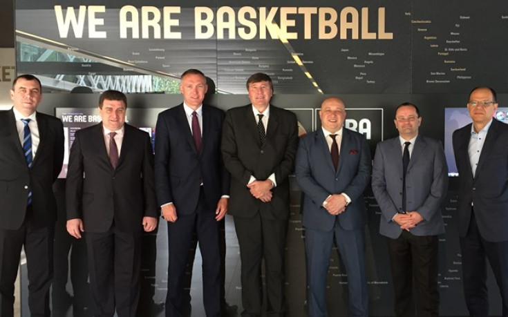 Шефовете на Левски на среща в централата на ФИБА