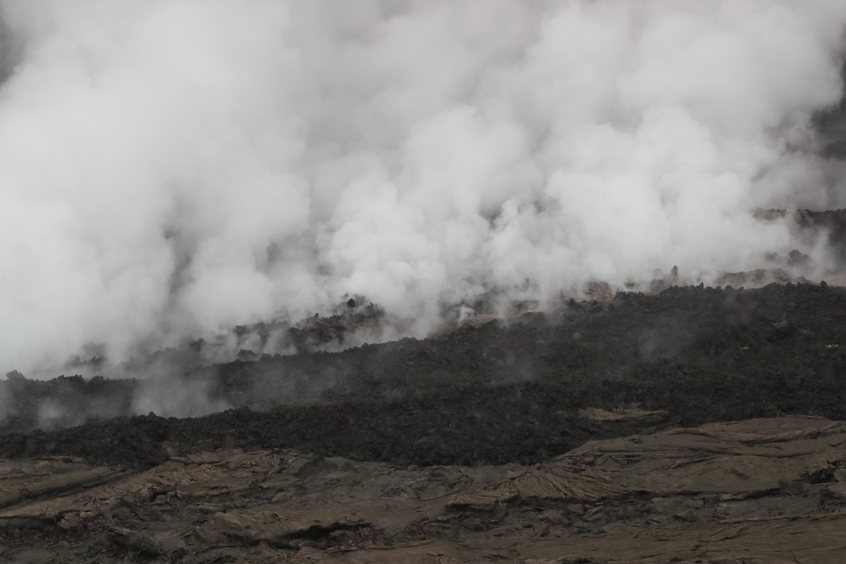 изригването на вулкана Килауеа