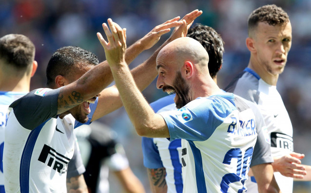 След поражението от Ювентус в предходния кръг Интер постигна изразителна