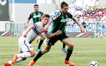 Сасуоло с минимален успех над Сампдория