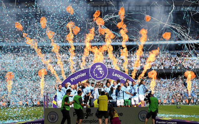 Отборът на Манчестър Сити бе коронясан за шампион на Англия