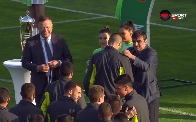 Празненствата в Разград по повод успехите на местния Лудогорец се