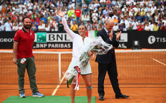 Италианката Роберта Винчи изигра последния мач в своята 20 годишна кариера