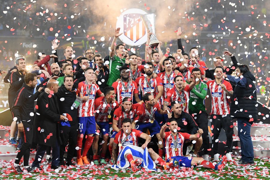 Атлетико Мадрид ликува с трофея в Лига Европа1