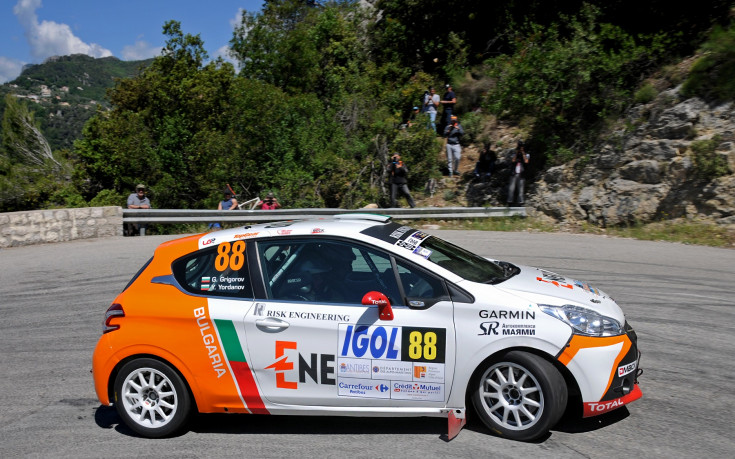 Григор Григоров/Йордан Йорданов атакуват рали Antibes Cote d'Azur