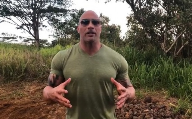 Легендата на Световната федерация по кеч WWE и настояща филмова