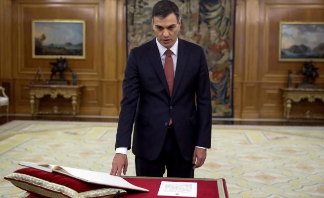 Социалистът Педро Санчес е новият премиер на Испания