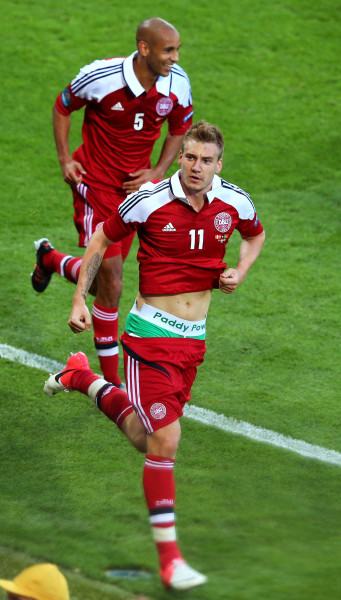 Никлас Бентнер Дания Евро 2012 юни1